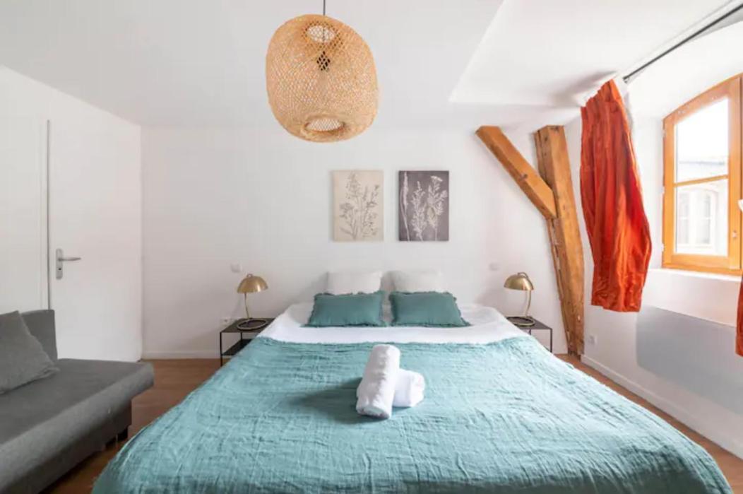 Ferienwohnung Nocnoc - L'Etage De Cordeliers Lyon Exterior foto