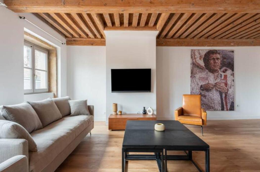 Ferienwohnung Nocnoc - L'Etage De Cordeliers Lyon Exterior foto