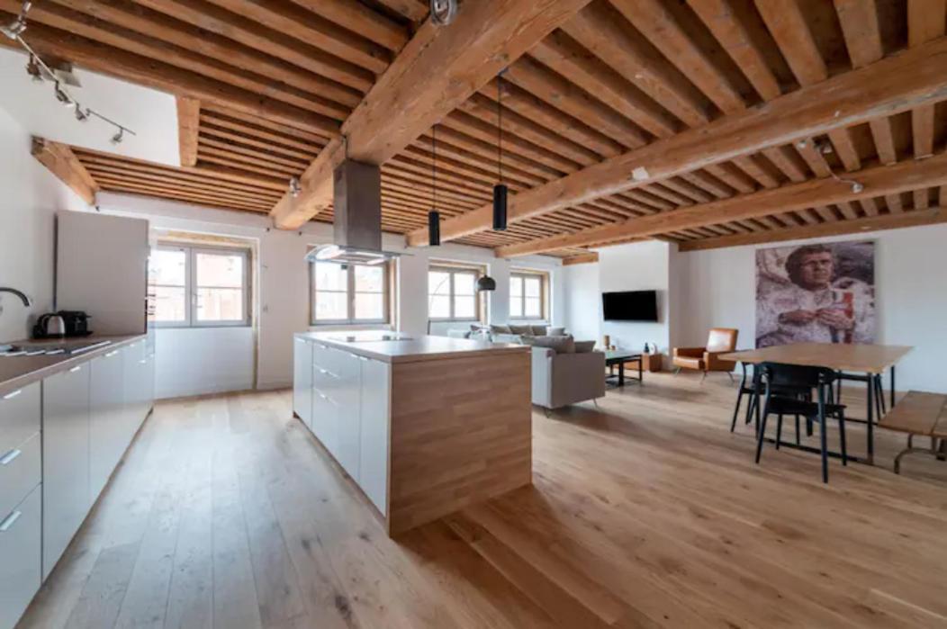 Ferienwohnung Nocnoc - L'Etage De Cordeliers Lyon Exterior foto